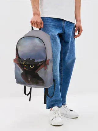 Рюкзак джинсовый / Беззубик