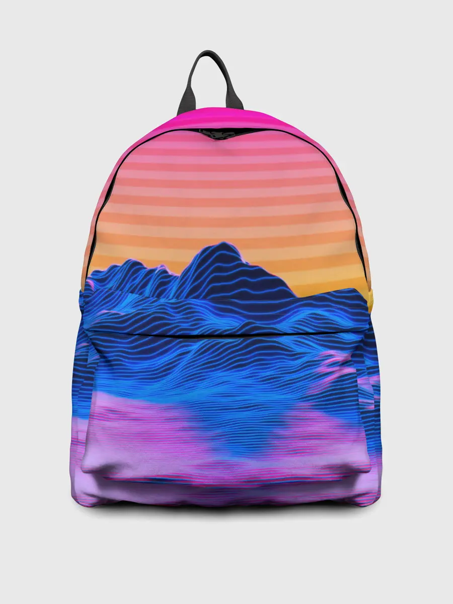 Рюкзак джинсовый / RETRO NEON