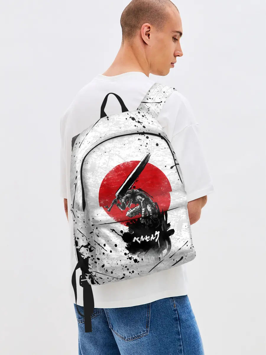 Рюкзак джинсовый / guts berserk меч