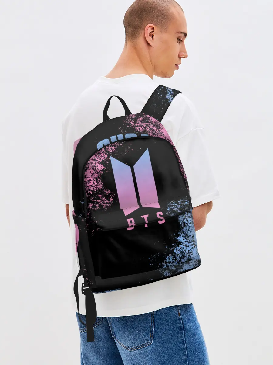 Рюкзак джинсовый / BTS SUGA