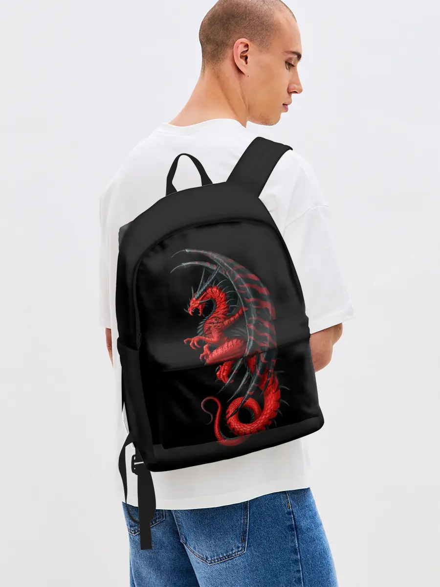 Рюкзак джинсовый / Red Dragon
