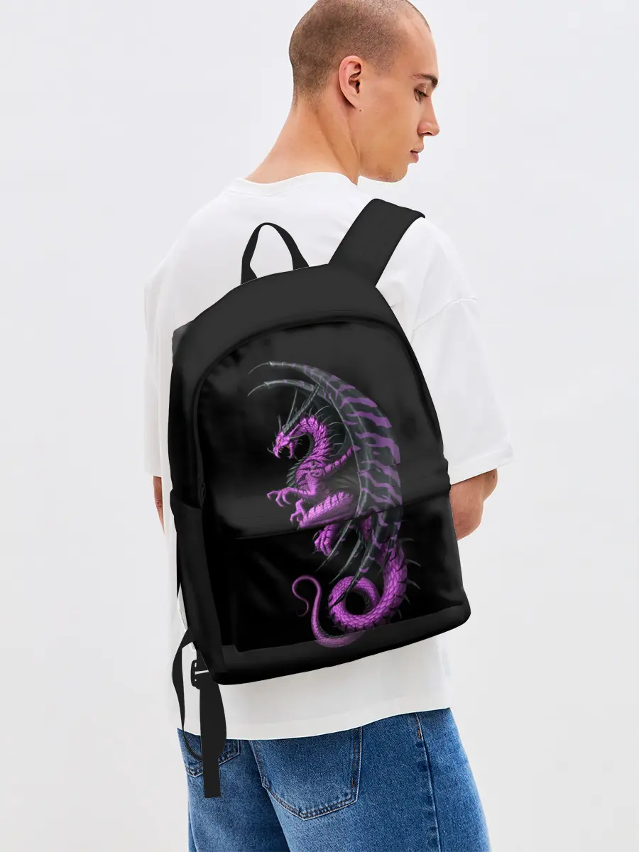 Рюкзак джинсовый / Purple Dragon