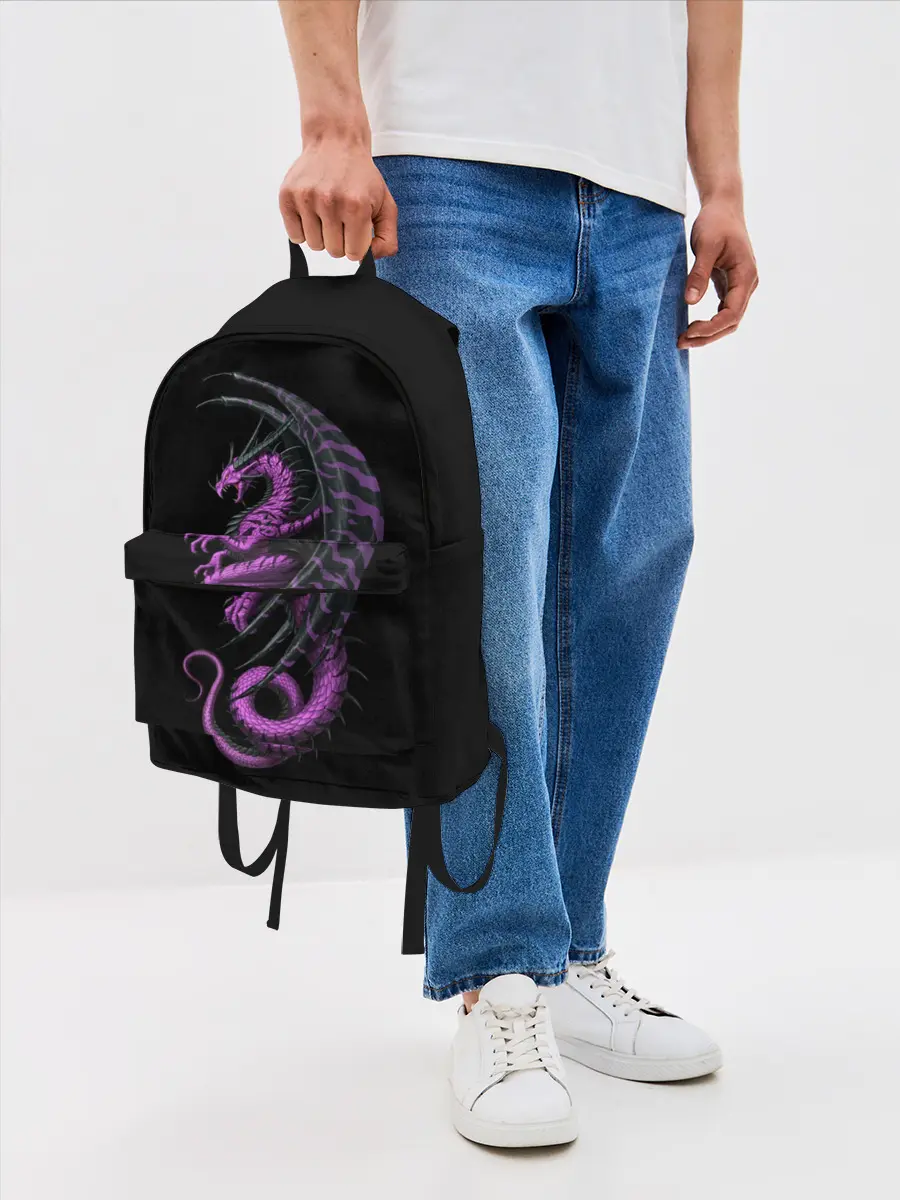 Рюкзак джинсовый / Purple Dragon