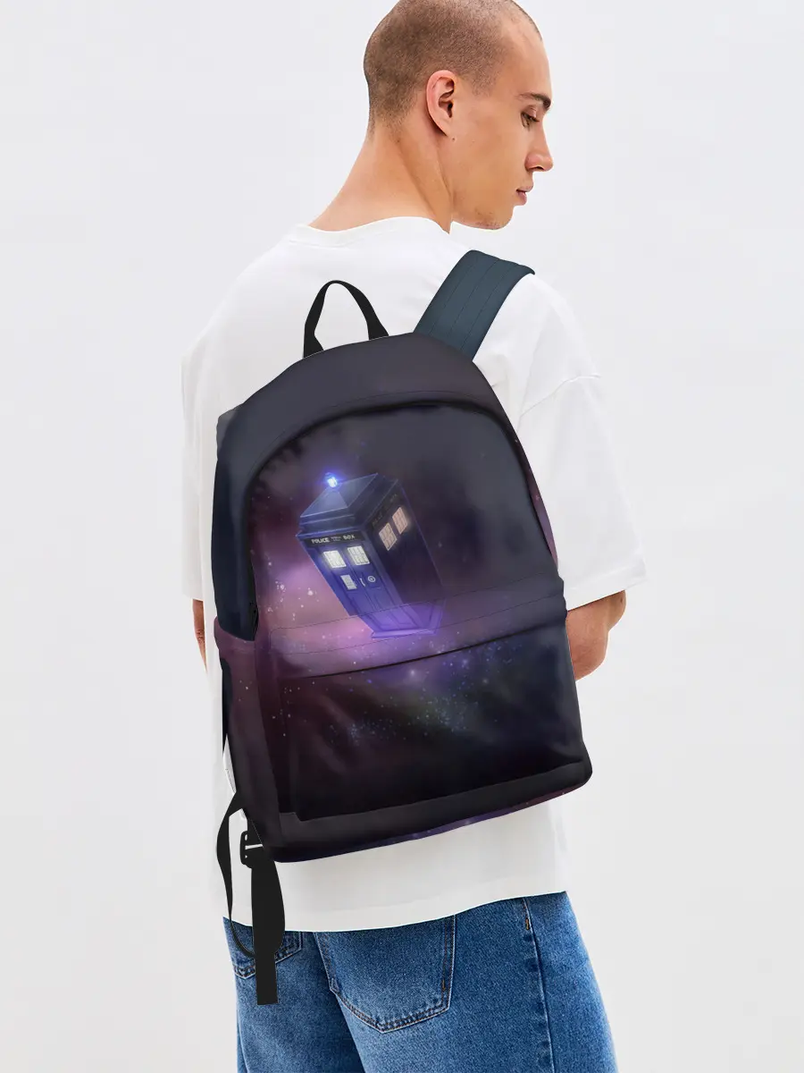 Рюкзак джинсовый / TARDIS