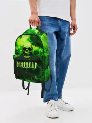 Рюкзак джинсовый / Сталкер