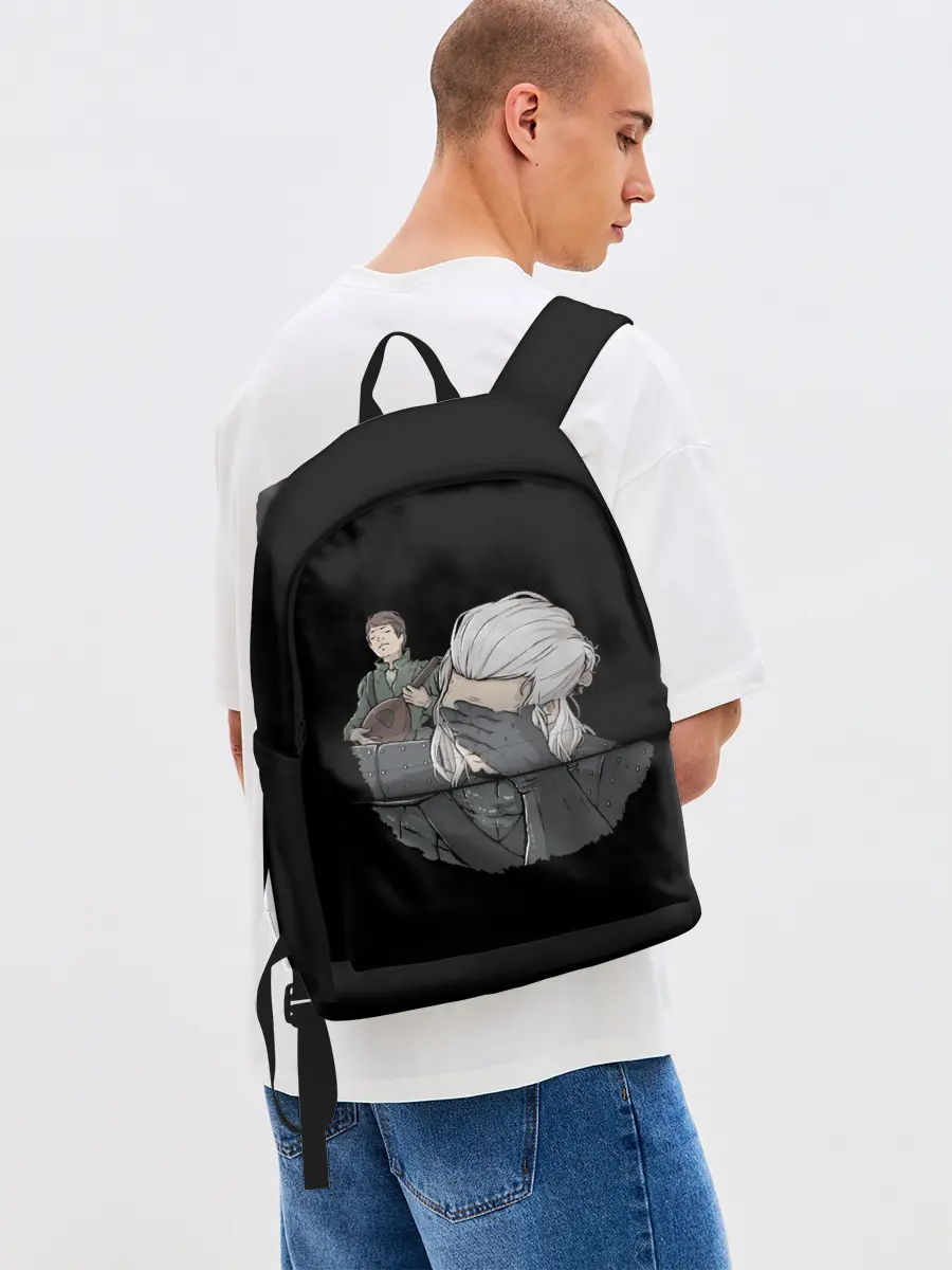 Рюкзак джинсовый / The Witcher Facepalm