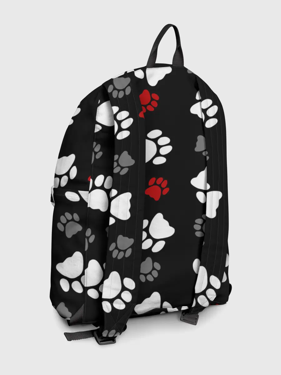 Рюкзак джинсовый / Следы лап