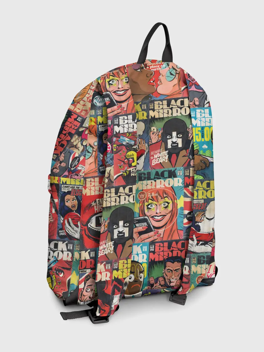 Рюкзак джинсовый / ЧЕРНОЕ ЗЕРКАЛО