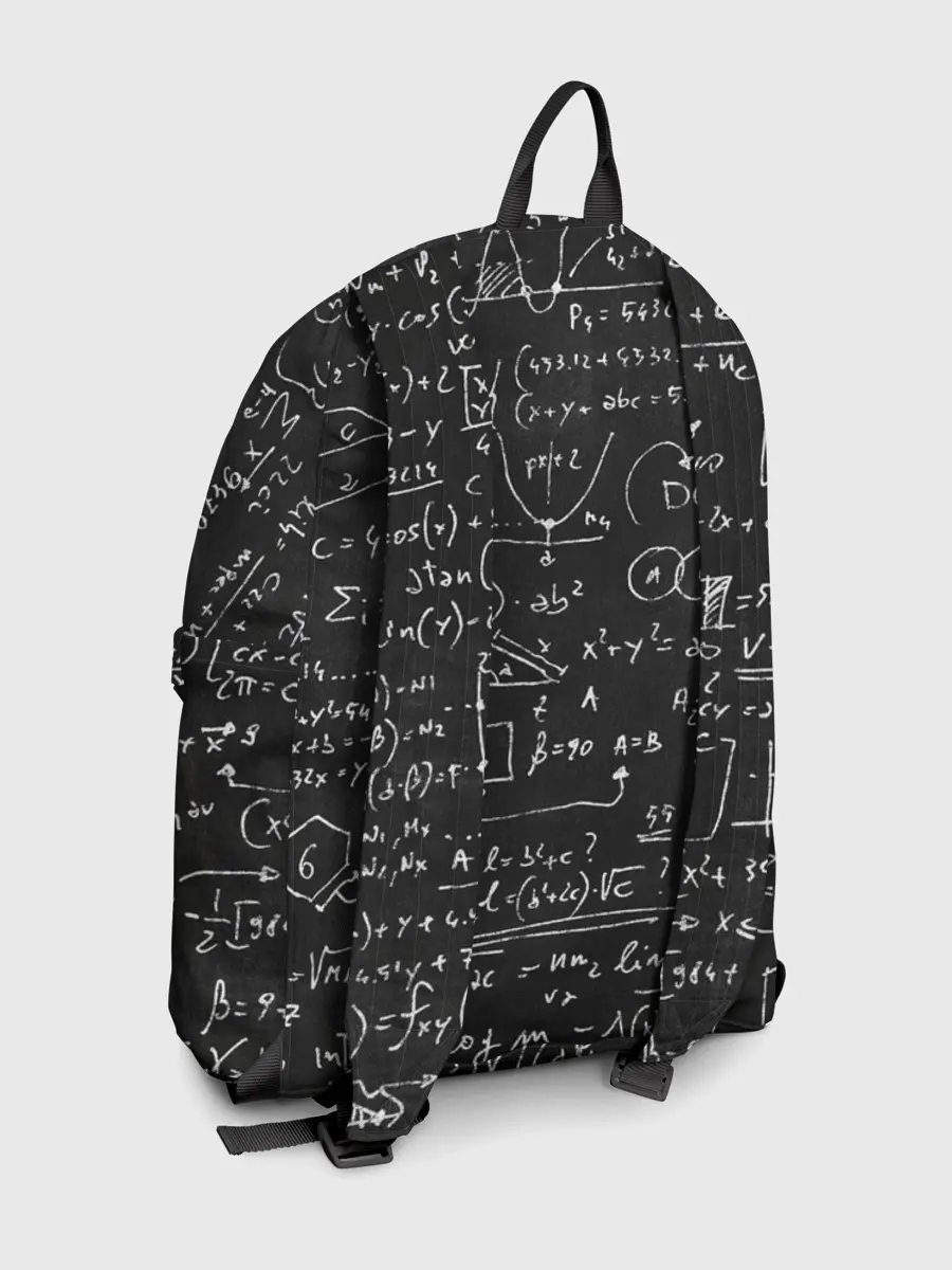 Рюкзак джинсовый / Математические формулы