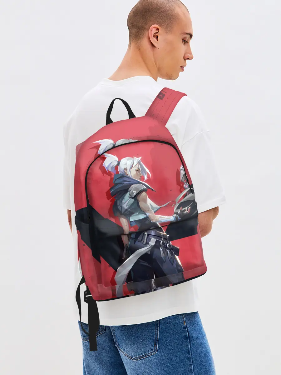 Рюкзак джинсовый / Valorant - Riot