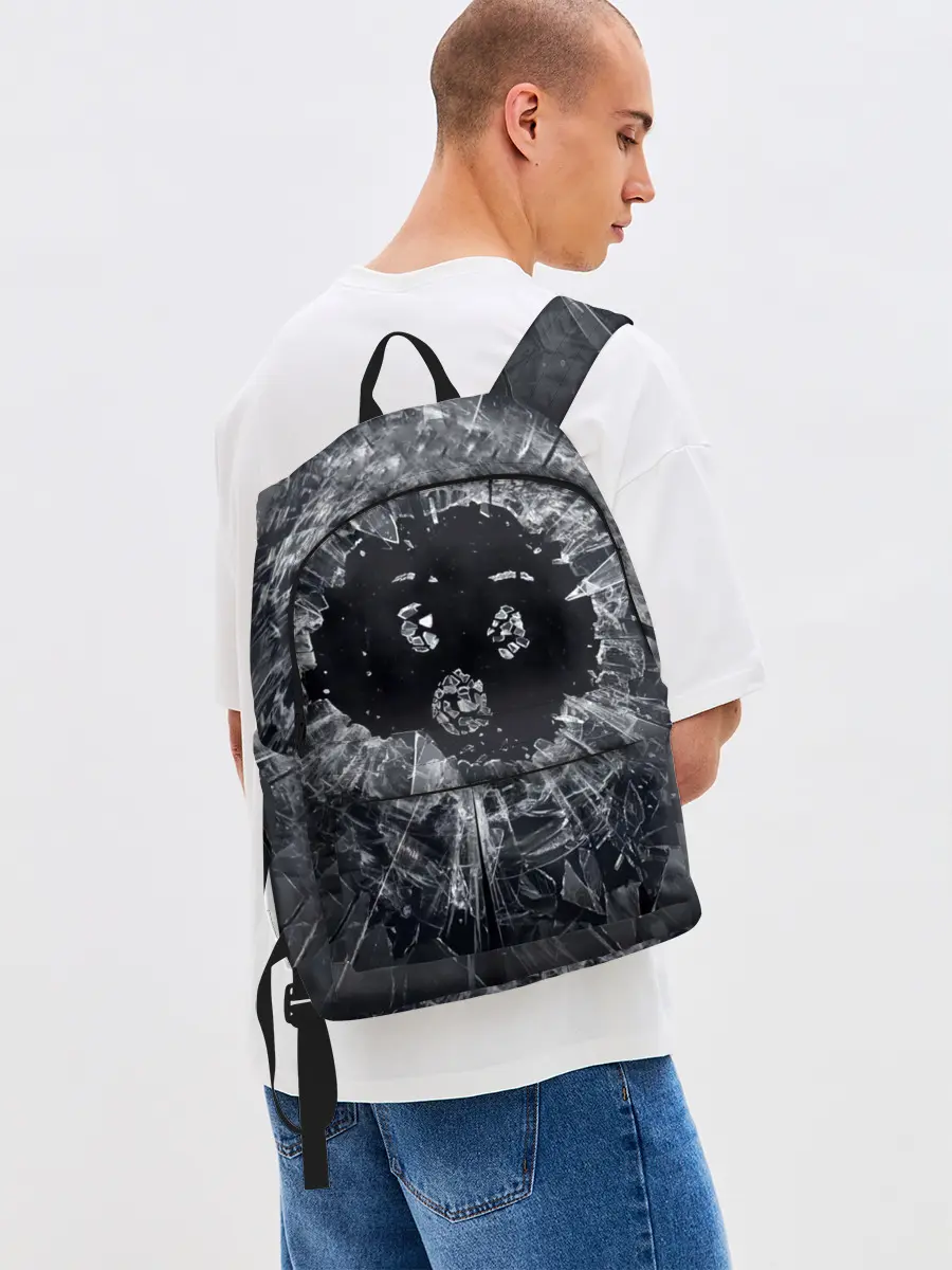 Рюкзак джинсовый / ЧЕРНОЕ ЗЕРКАЛО