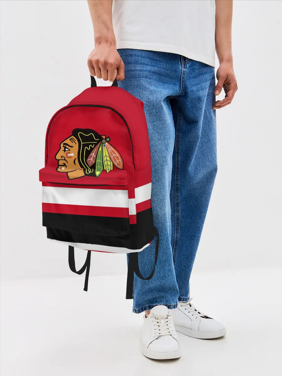 Рюкзак джинсовый / Chicago Blackhawks
