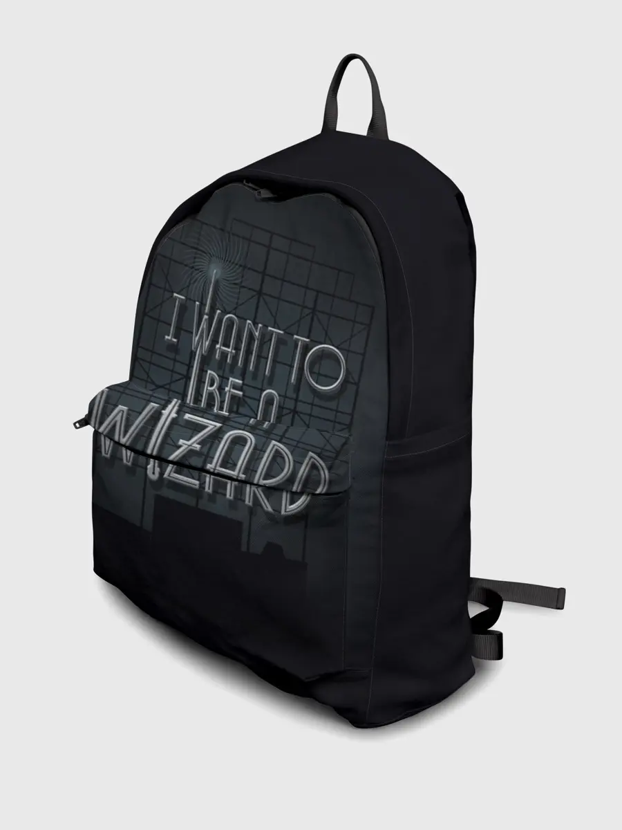 Рюкзак джинсовый / I want to be a Wizard