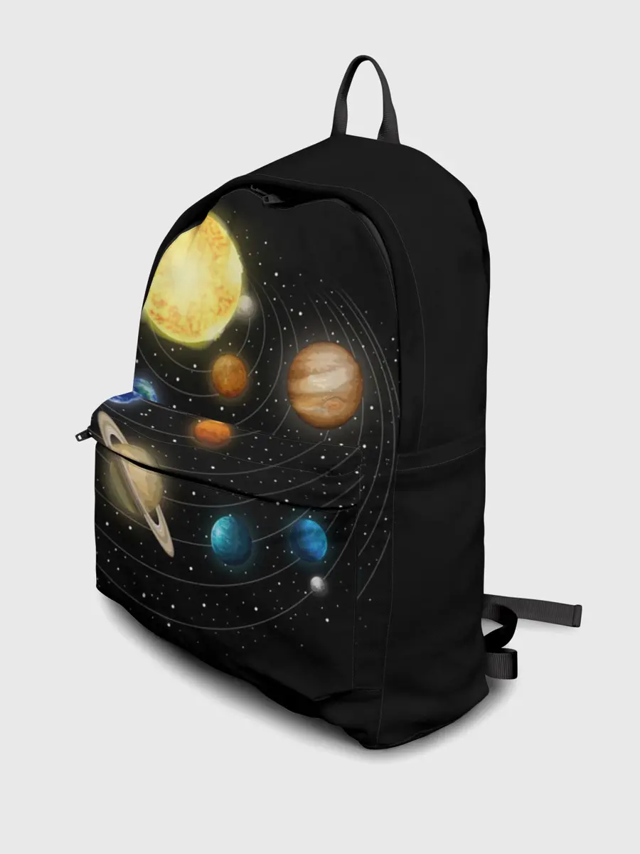 Рюкзак джинсовый / Солнечная Система