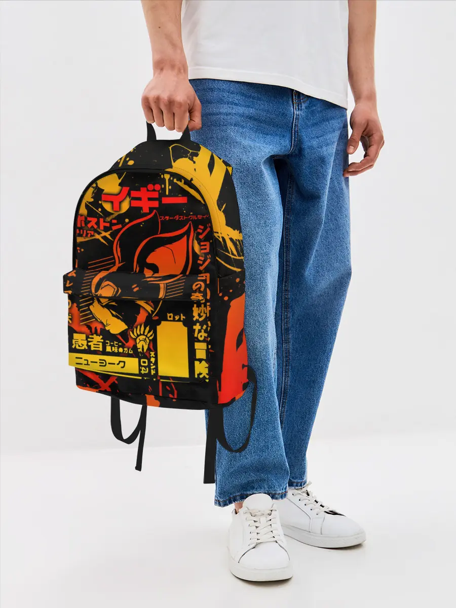 Рюкзак джинсовый / JoJo Bizarre Adventure