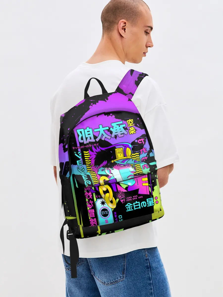 Рюкзак джинсовый / JoJo Bizarre Adventure