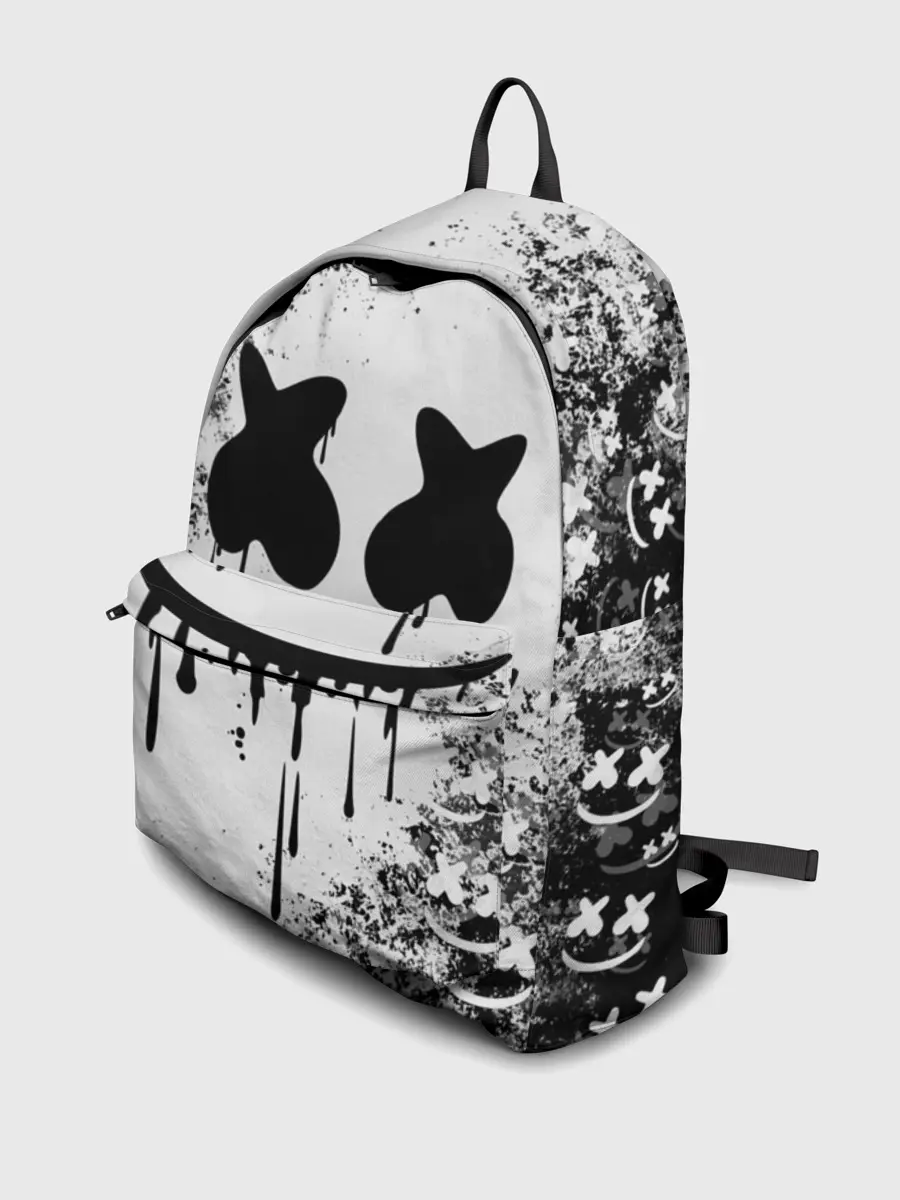 Рюкзак джинсовый / Marshmello