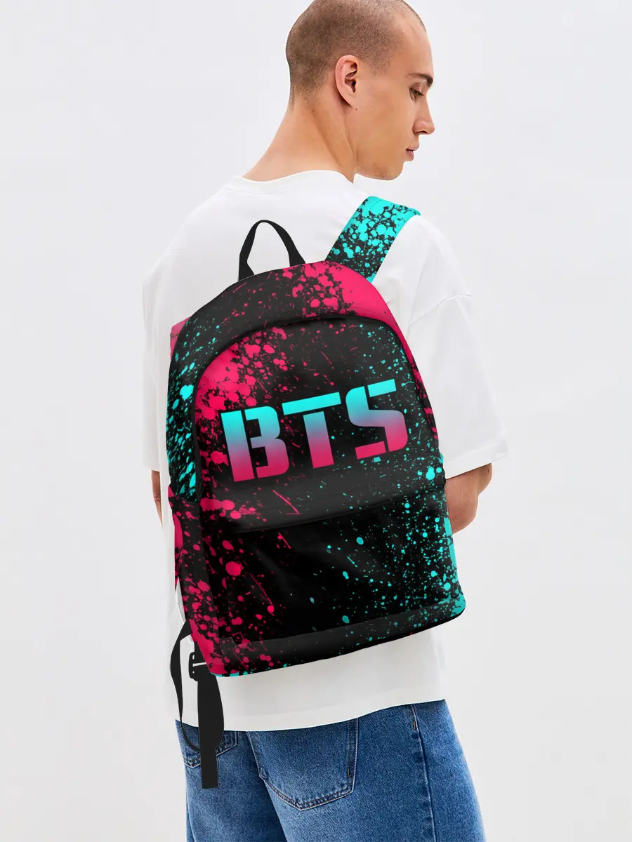 Рюкзак джинсовый / BTS