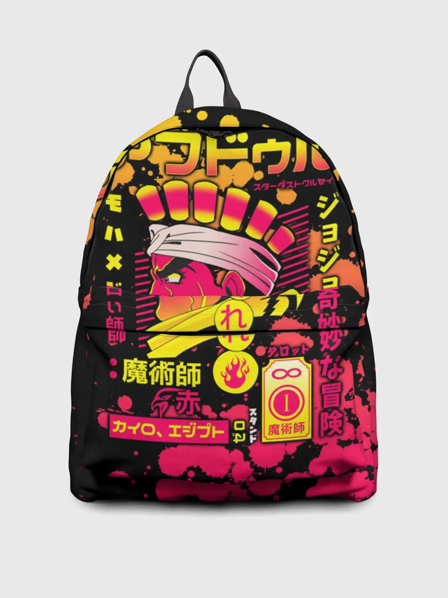 Рюкзак джинсовый / Приключения ДжоДжо