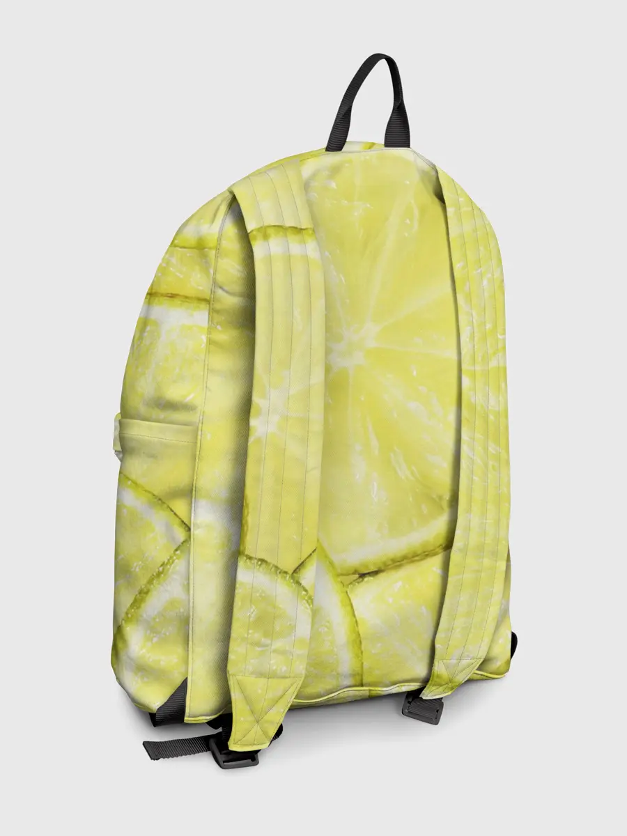 Рюкзак джинсовый / Лайм