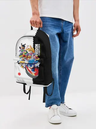 Рюкзак джинсовый / СОНИК