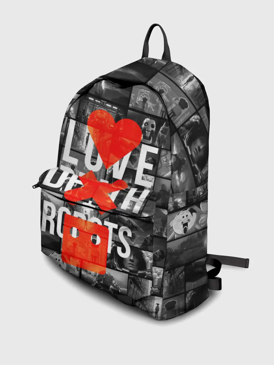 Рюкзак джинсовый / LOVE DEATH ROBOTS