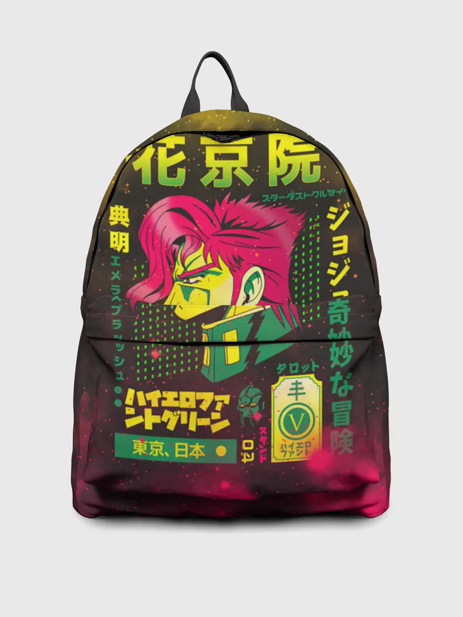 Рюкзак джинсовый / Приключения ДжоДжо