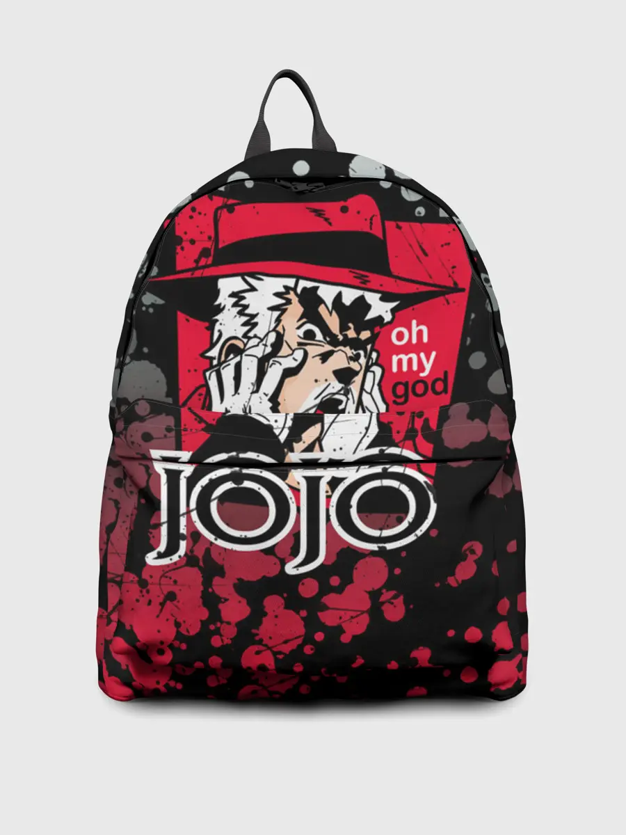 Рюкзак джинсовый / Приключения ДжоДжо