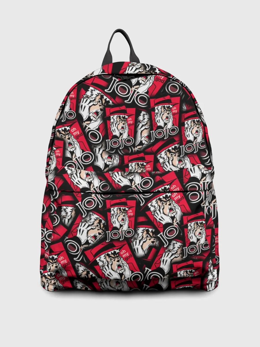 Рюкзак джинсовый / Joseph Joestar Meme Face