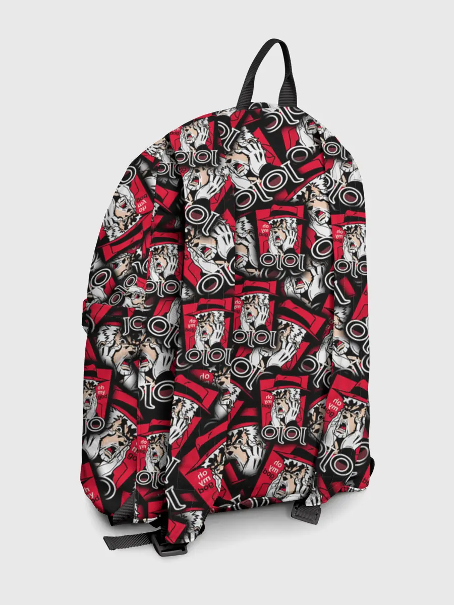 Рюкзак джинсовый / Joseph Joestar Meme Face