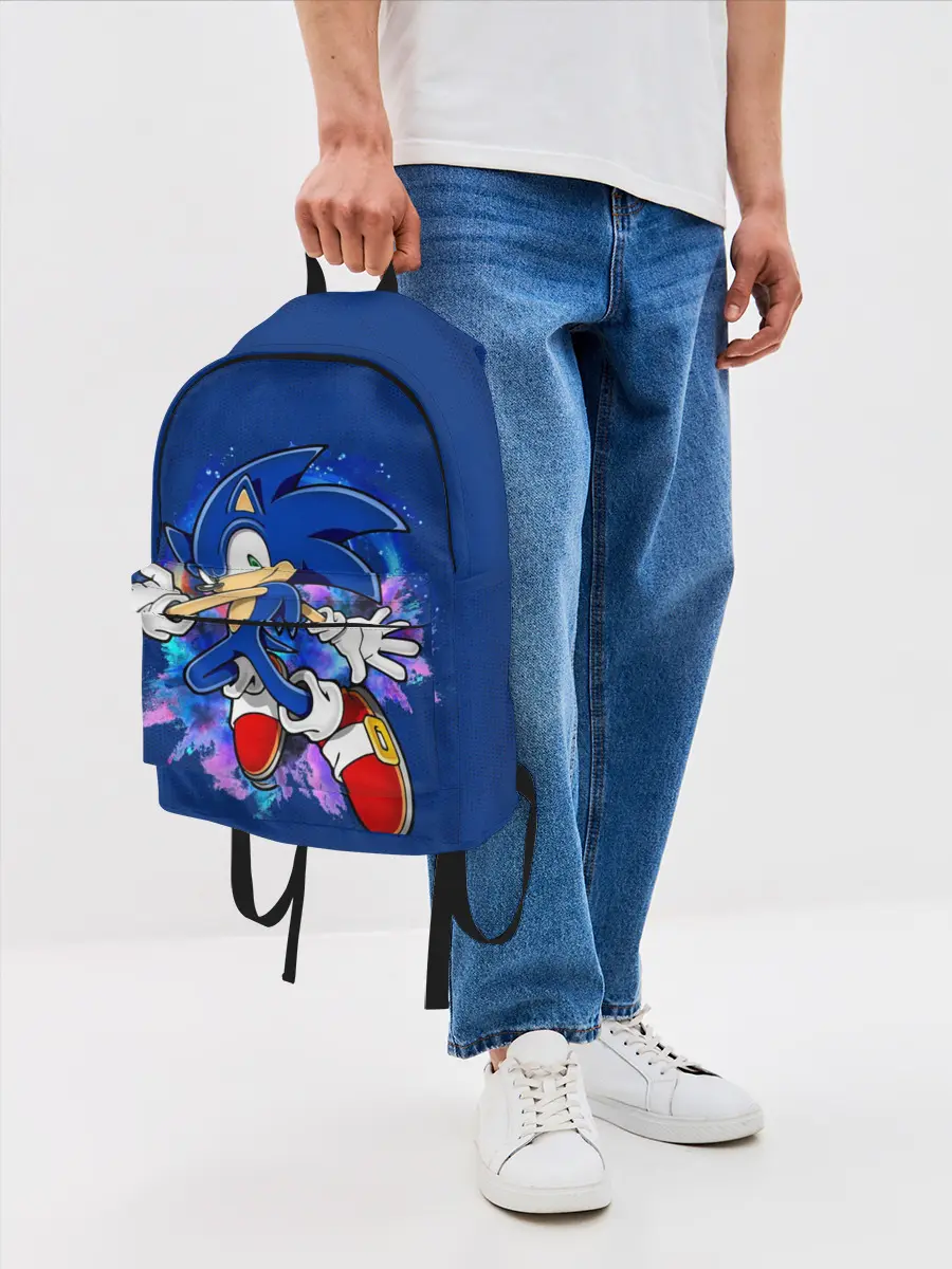 Рюкзак джинсовый / Sonic