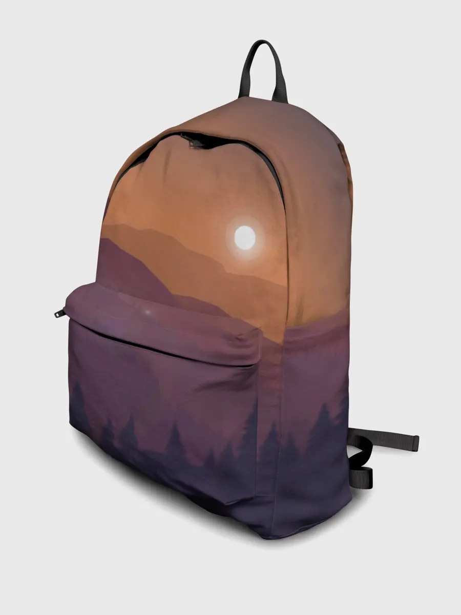 Рюкзак джинсовый / Горы