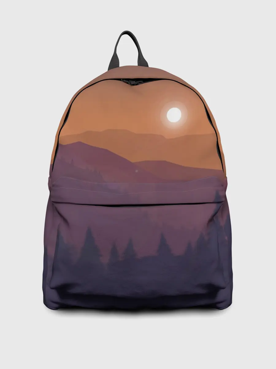 Рюкзак джинсовый / Горы