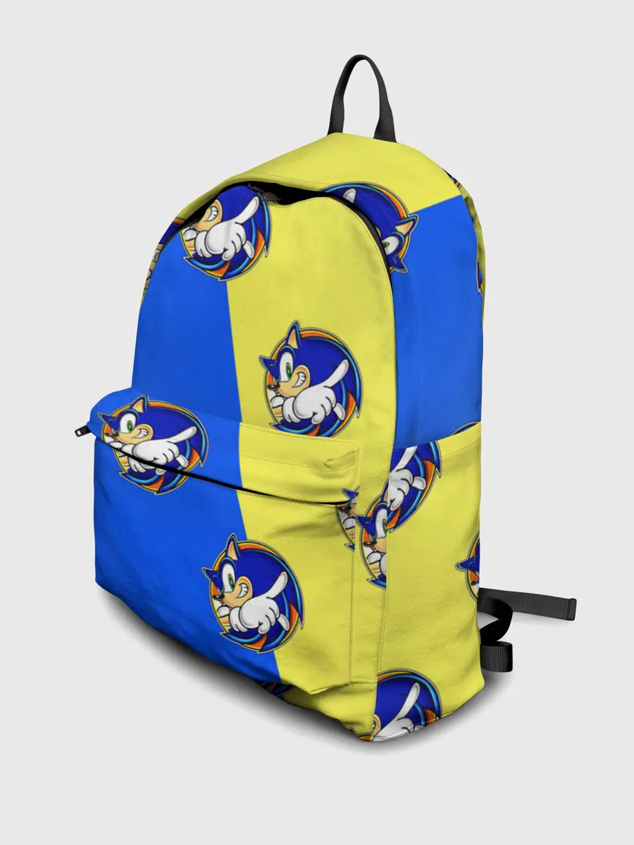 Рюкзак джинсовый / Sonic - Соник