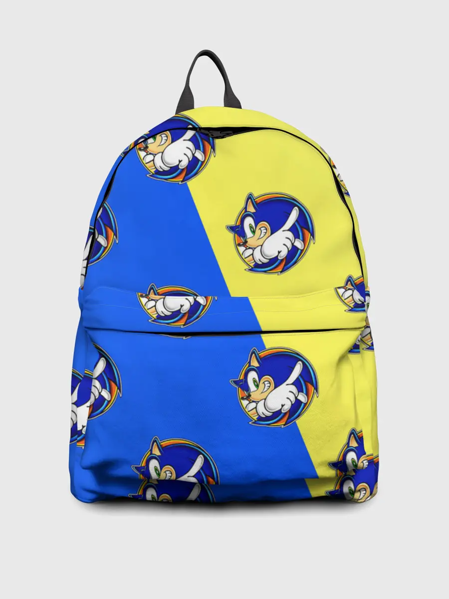 Рюкзак джинсовый / Sonic - Соник