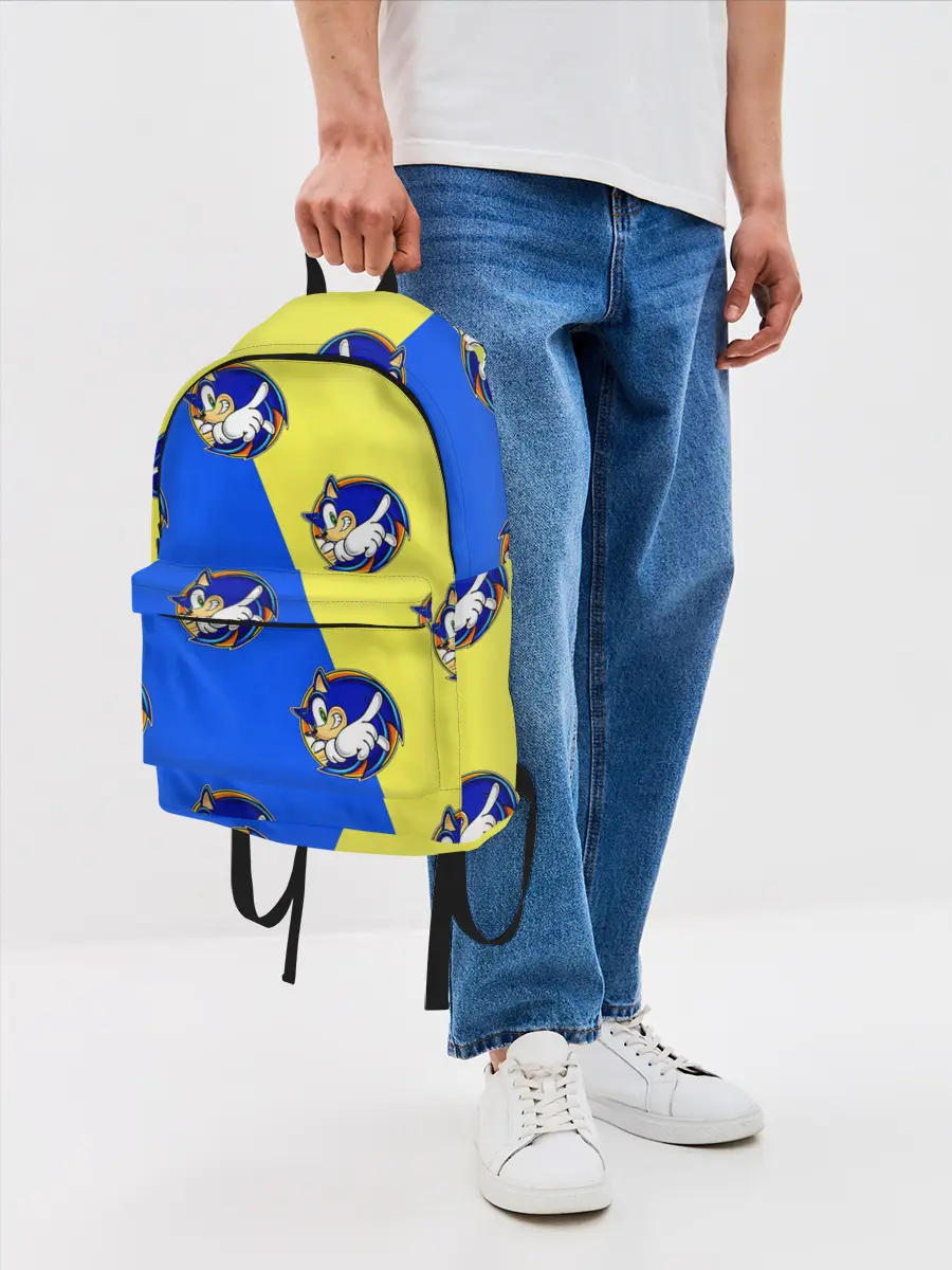 Рюкзак джинсовый / Sonic - Соник