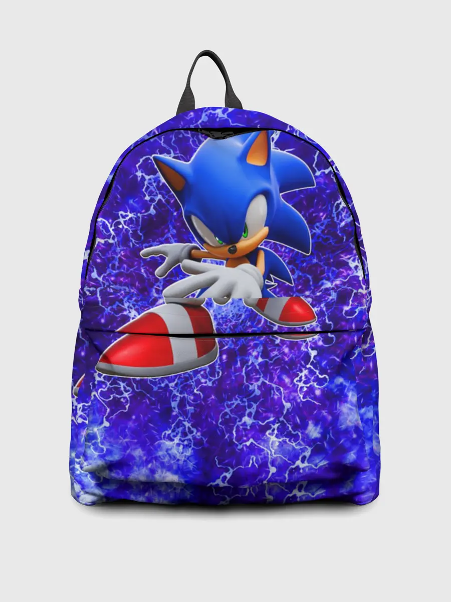 Рюкзак джинсовый / Sonic | Молнии