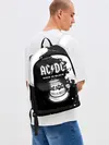 Рюкзак джинсовый / AC/DC Back in Black