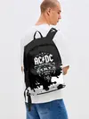 Рюкзак джинсовый / AC/DC T.N.T.