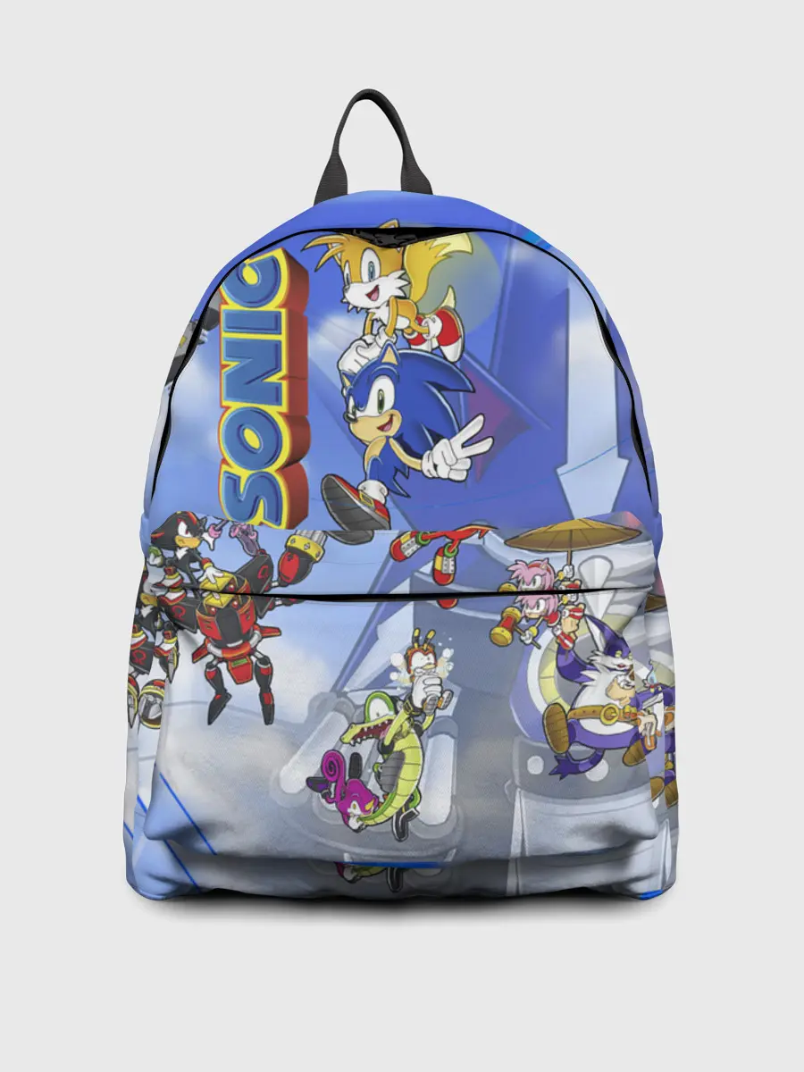 Рюкзак джинсовый / Sonic