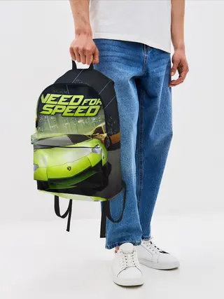 Рюкзак джинсовый / Need for Speed