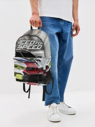 Рюкзак джинсовый / Need for Speed