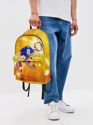 Рюкзак джинсовый / Sonic