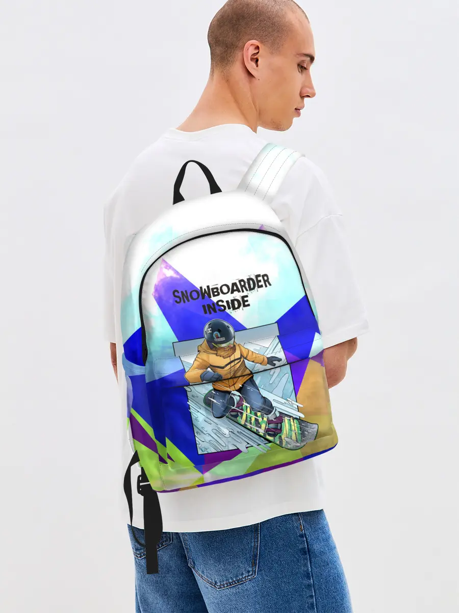 Рюкзак джинсовый / Сноуборд