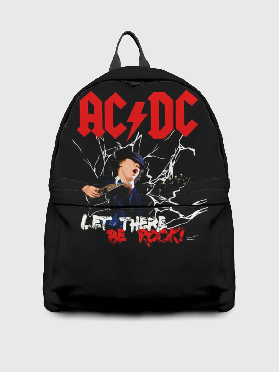 Рюкзак джинсовый / AC/DC let there be rock!