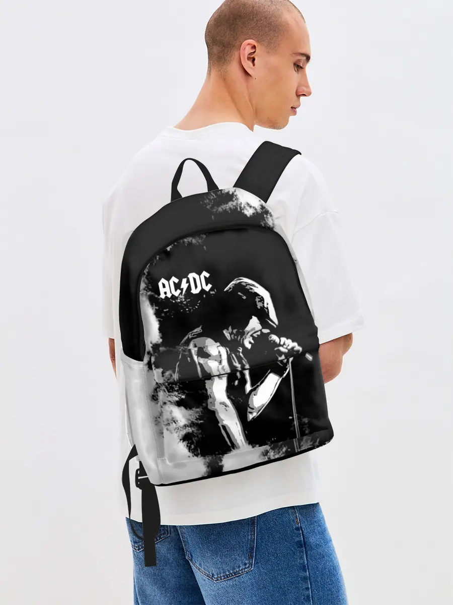 Рюкзак джинсовый / AC/DC