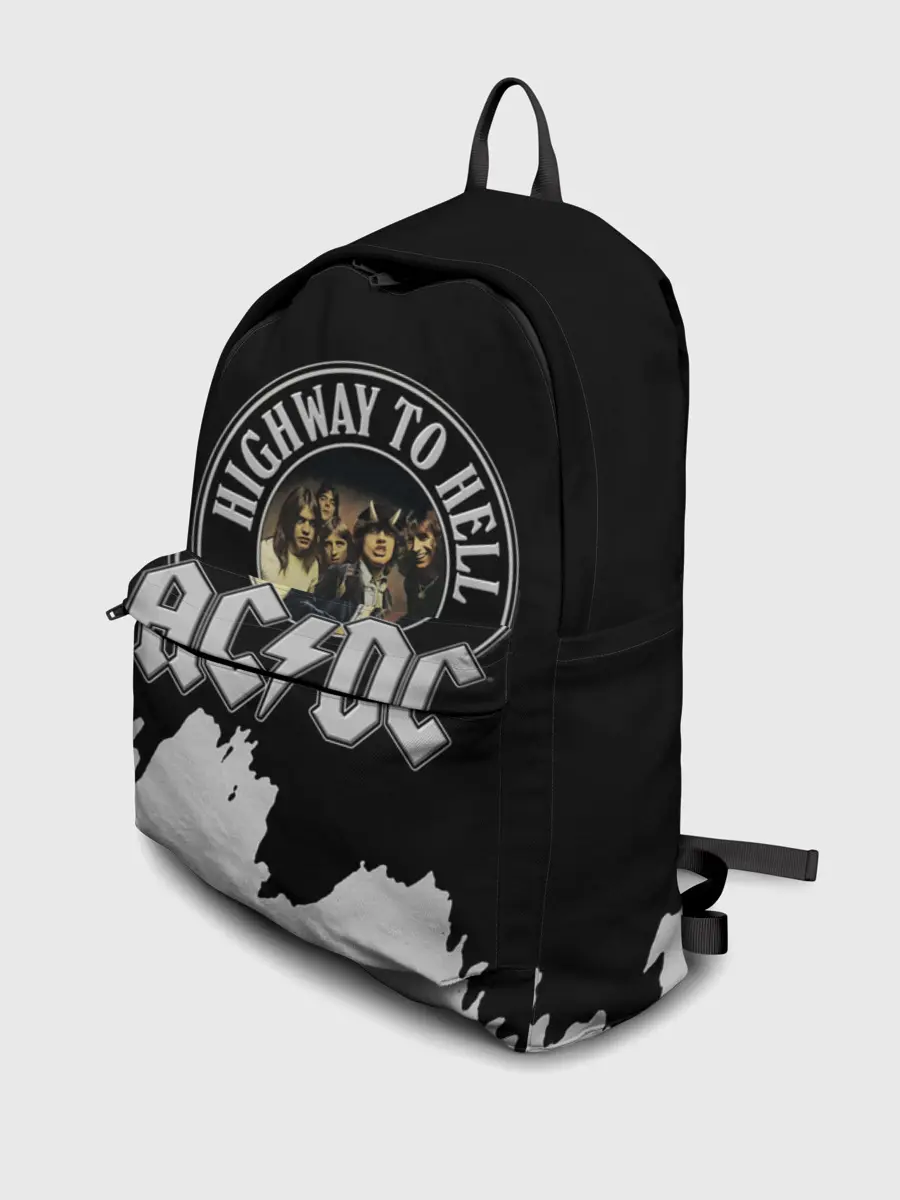 Рюкзак джинсовый / AC/DC