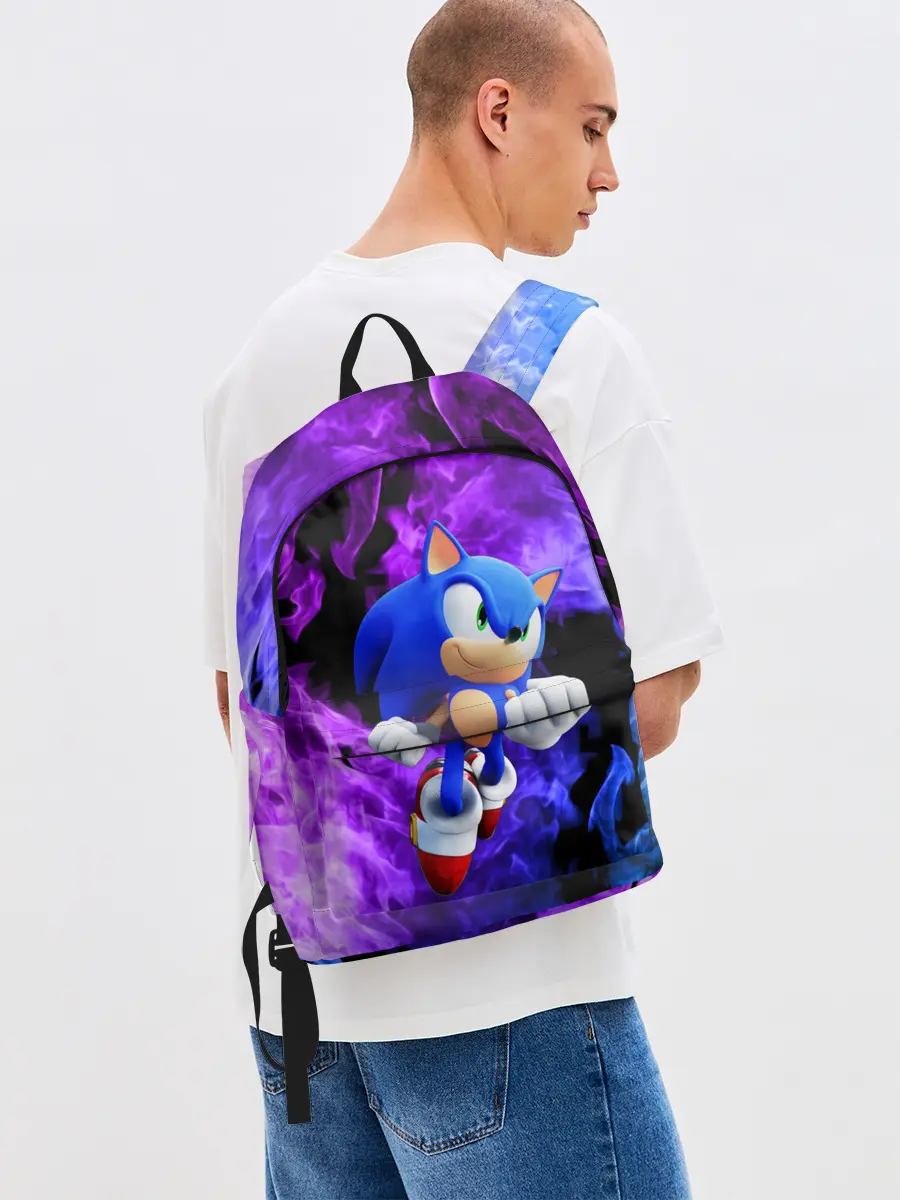 Рюкзак джинсовый / SONIC