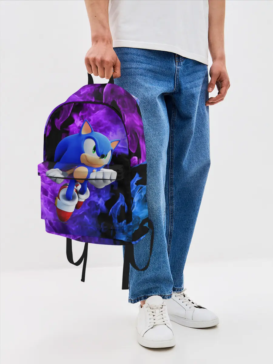 Рюкзак джинсовый / SONIC