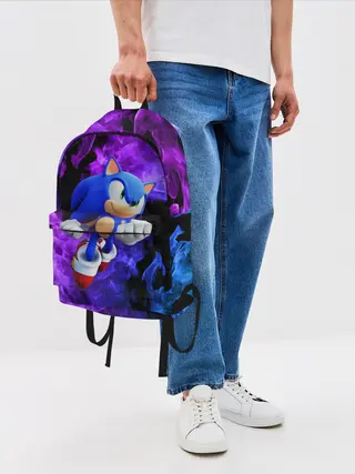 Рюкзак джинсовый / SONIC